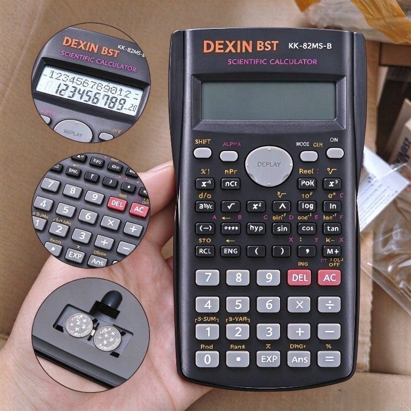 Portable 2-Line Scientific Cal - Scientific Calculator For Secondary School recension och pris