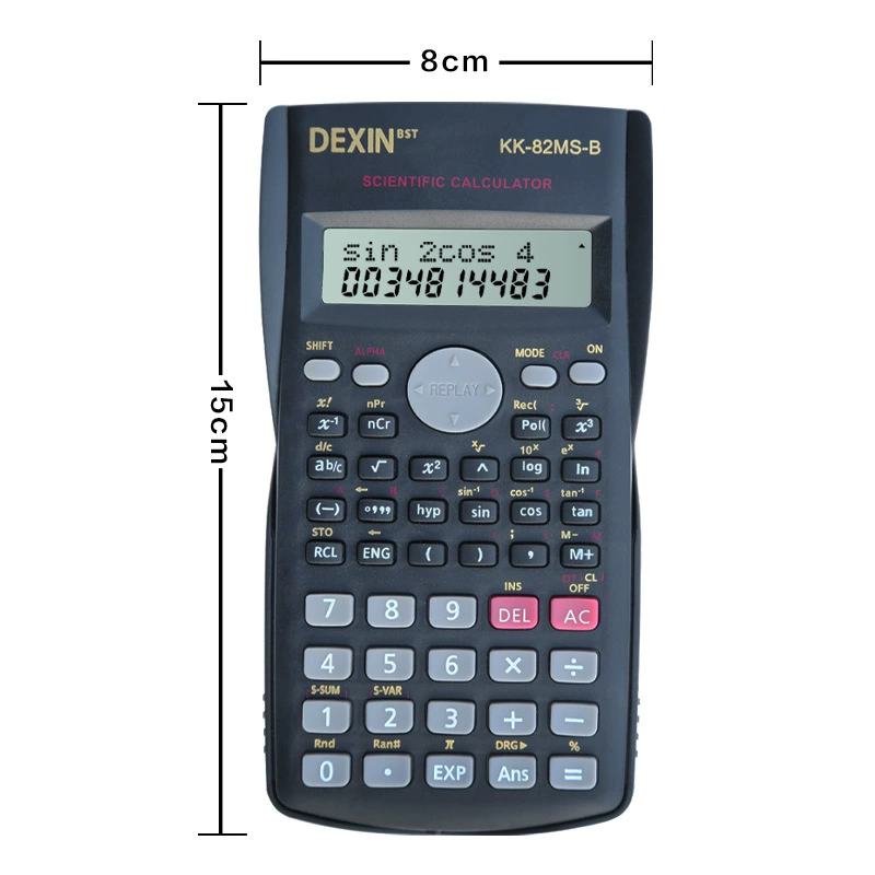 Portable 2-Line Scientific Cal - Scientific Calculator For Secondary School recension och pris