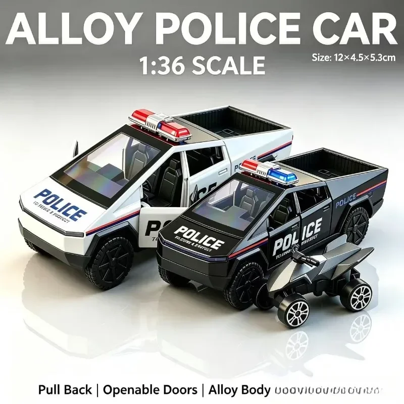 New 1:36 Police Pickup Alloy C - Desk Accessories recension och pris
