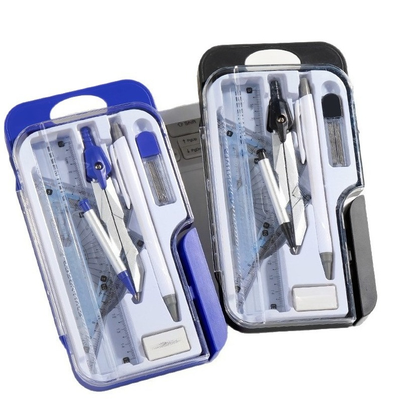 9-Piece Math Geometry Set with - Math Geometry Set With Compass recension och pris