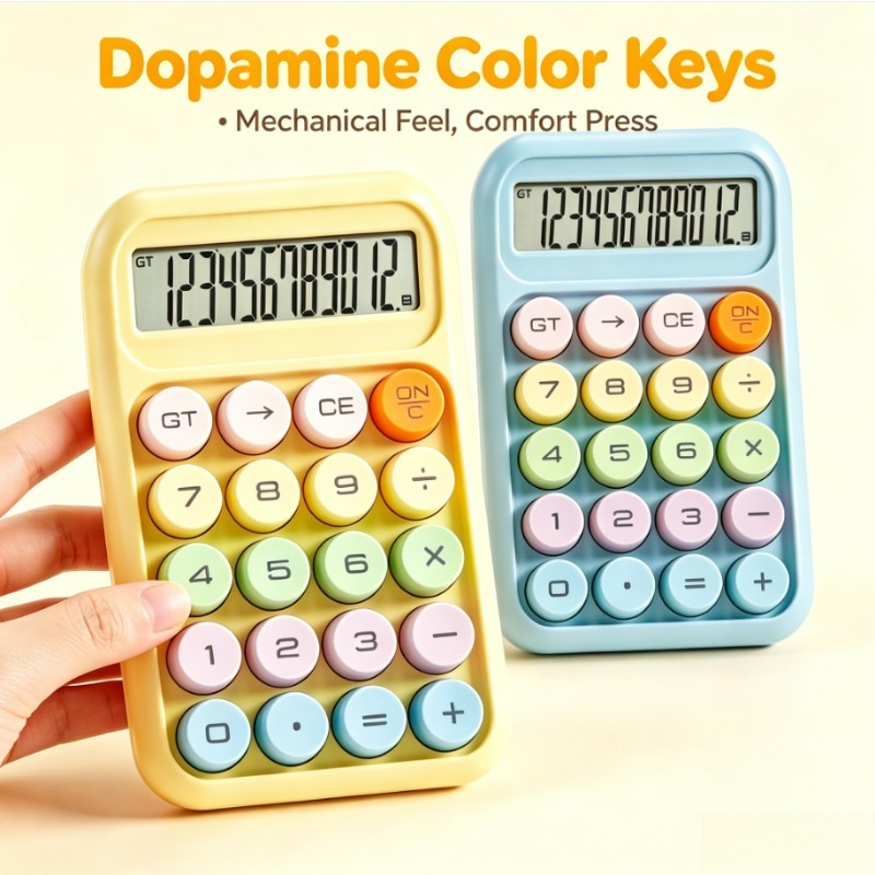 Cute Colorful Simulated Mechan - Scientific Calculator For Secondary School recension och pris