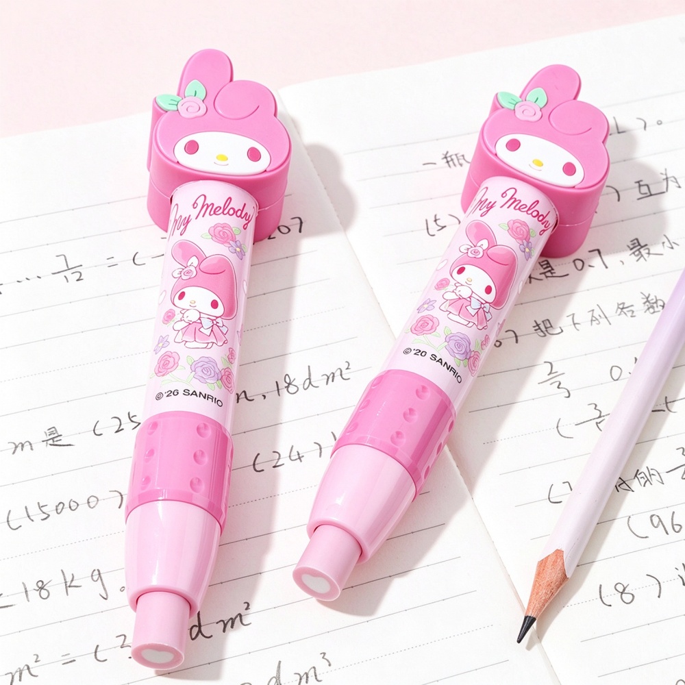 Genuine Hello Kitty Melody 3D  - Retractable Eraser Pen Click recension och pris
