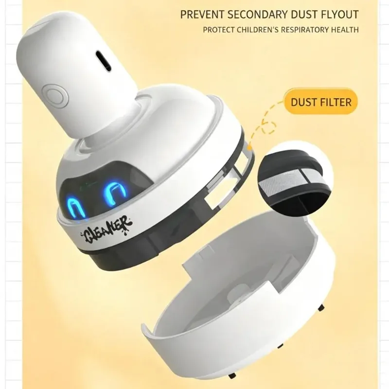 Desktop Cleaner Vacuum Cleaner - Mini Desktop Vacuum Cleaner For Eraser Dust recension och pris
