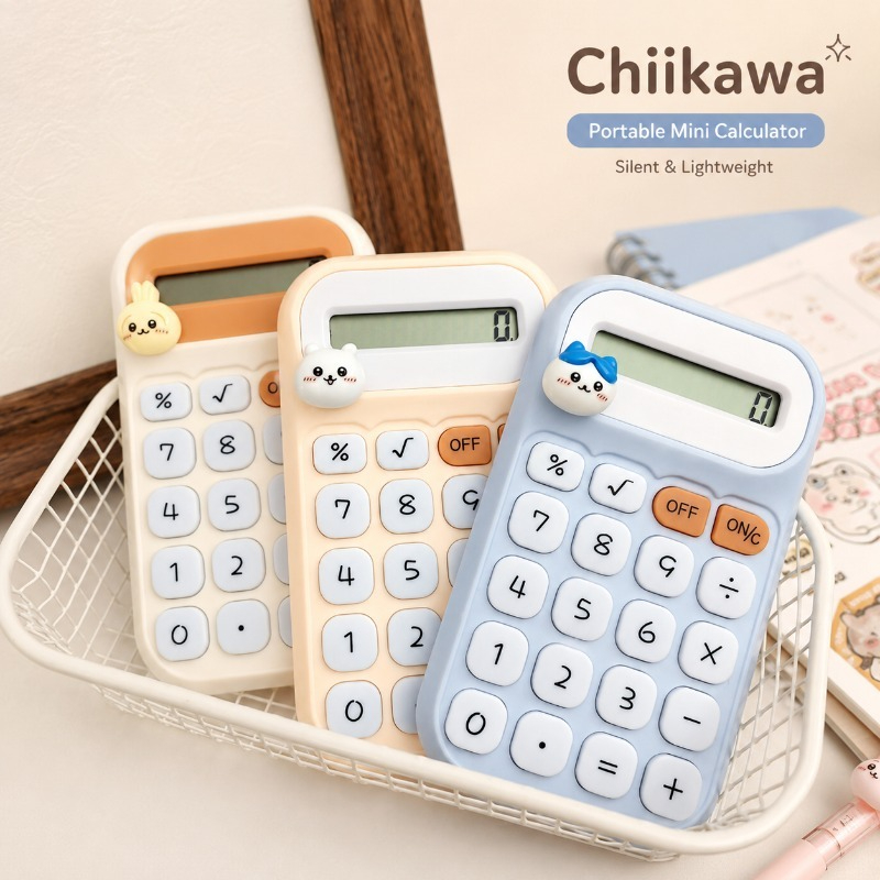 Cute Chiikawa Portable Mini Ca - Scientific Calculator For Secondary School recension och pris