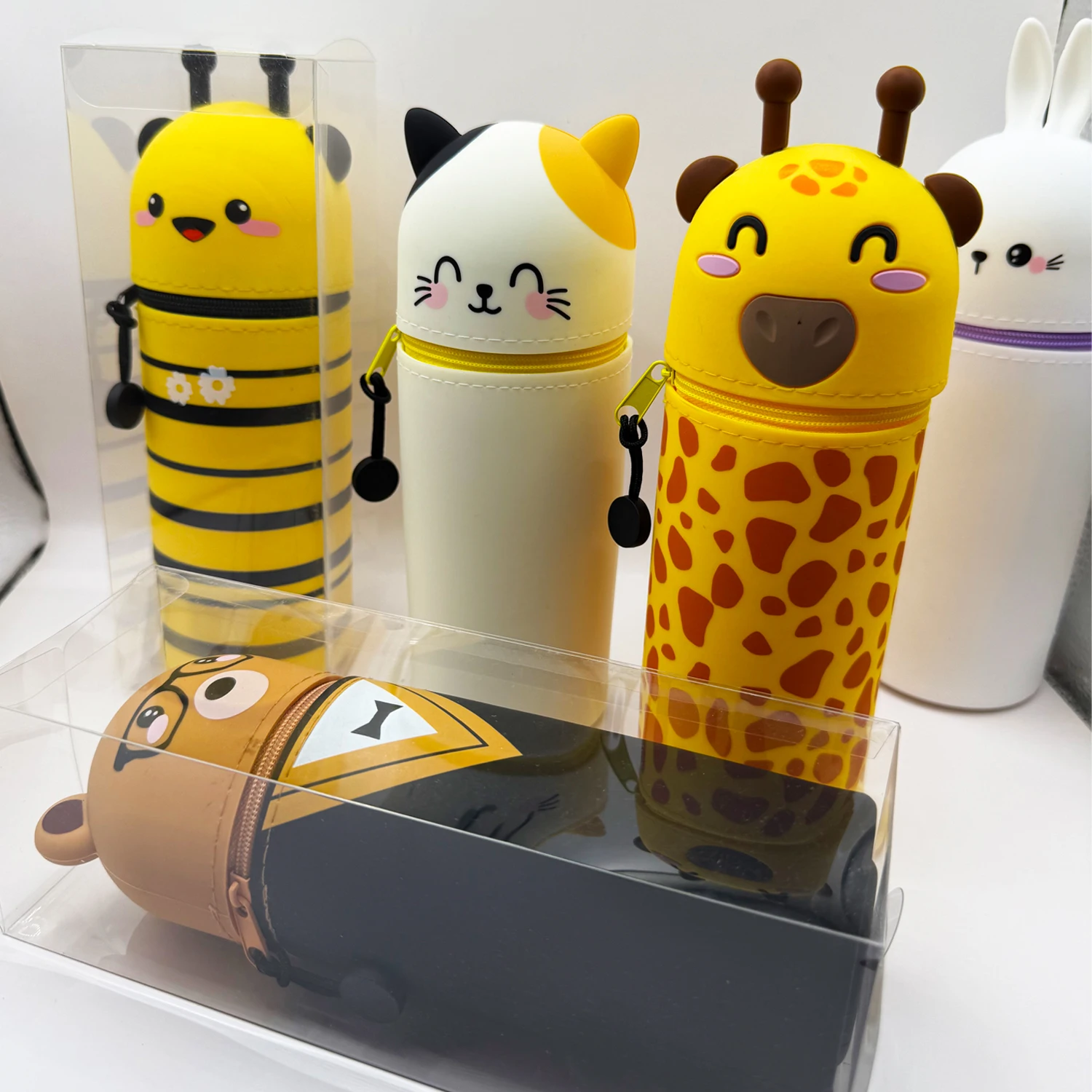 Cute Animal Pencil Case, 2-in- - School Supplies recension och pris