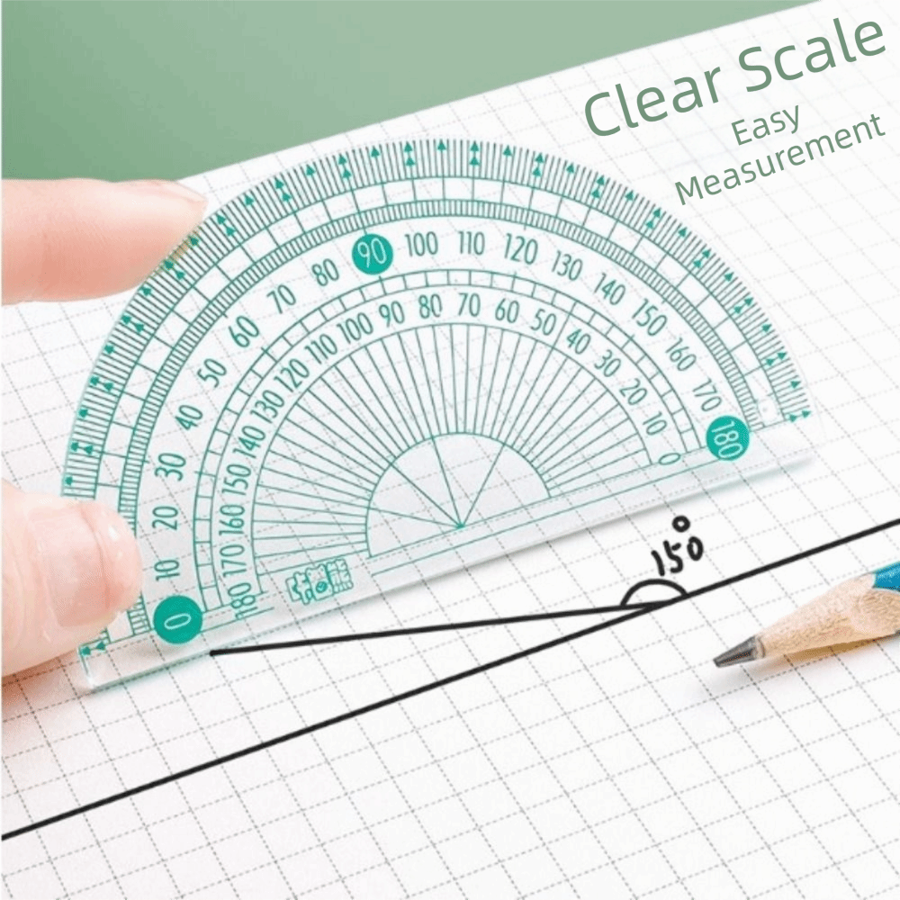 8Pcs/Set Multifunctional Math  - Math Geometry Set With Compass recension och pris